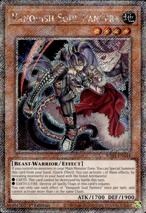 Vanquish Soul Pantera Card Front