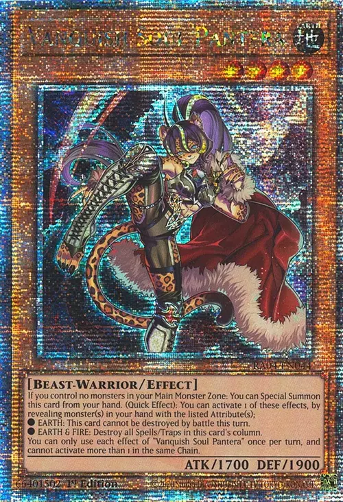 Vanquish Soul Pantera Card Front
