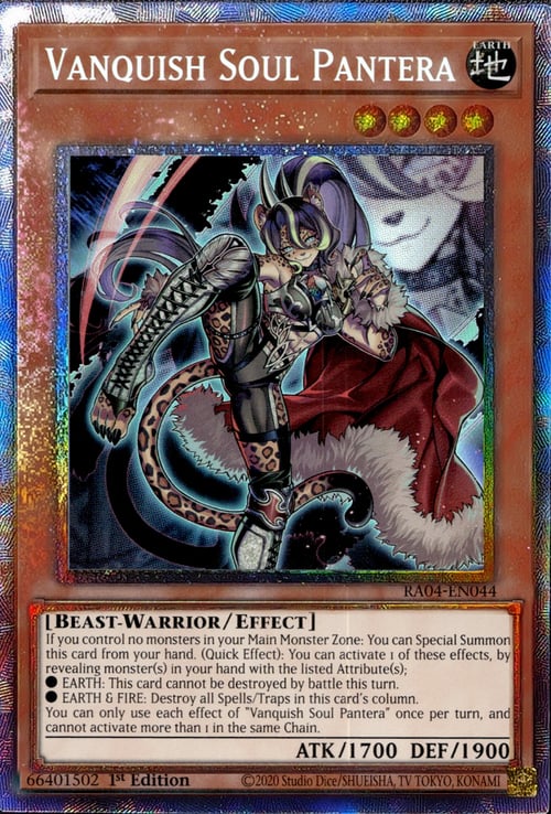 Vanquish Soul Pantera Card Front