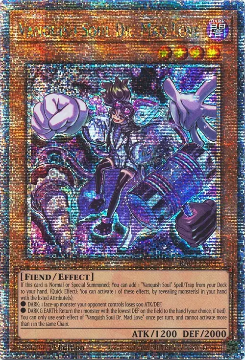 Vanquish Soul Dr. Mad Love Card Front