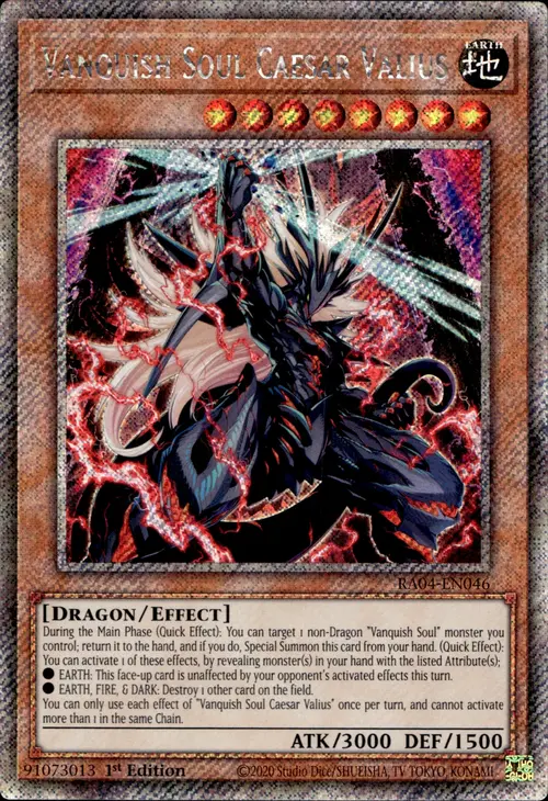 Vanquish Soul Caesar Valius Card Front