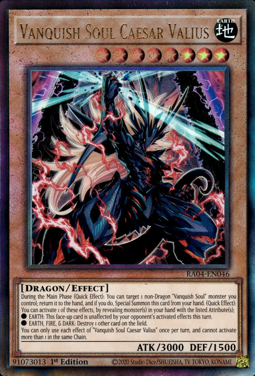 Vanquish Soul Caesar Valius Card Front