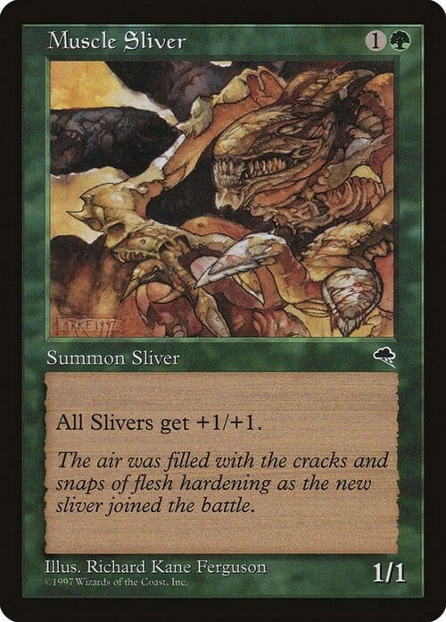 Muscle Sliver Card Front