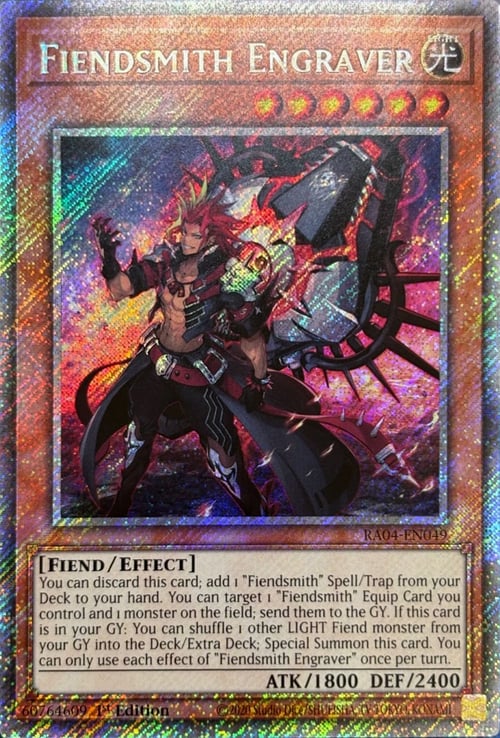 Fiendsmith Engraver Card Front