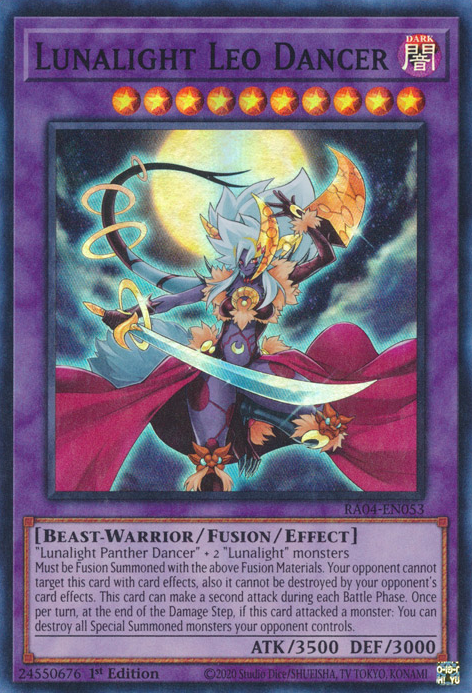 Lunalight Leo Dancer Card Front