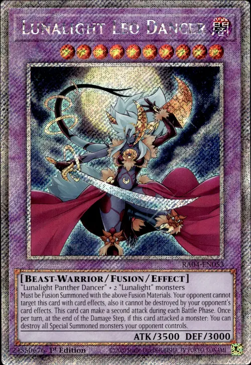 Lunalight Leo Dancer Card Front