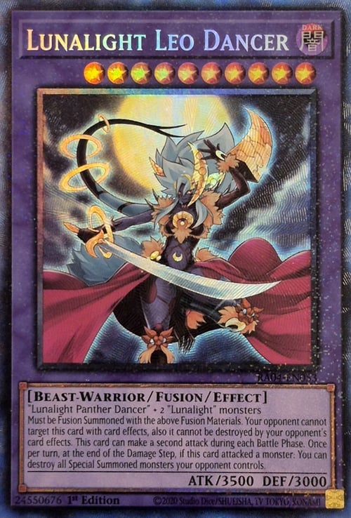 Lunalight Leo Dancer Card Front