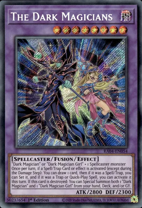 The Dark Magicians Card Front