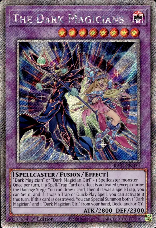 The Dark Magicians Card Front