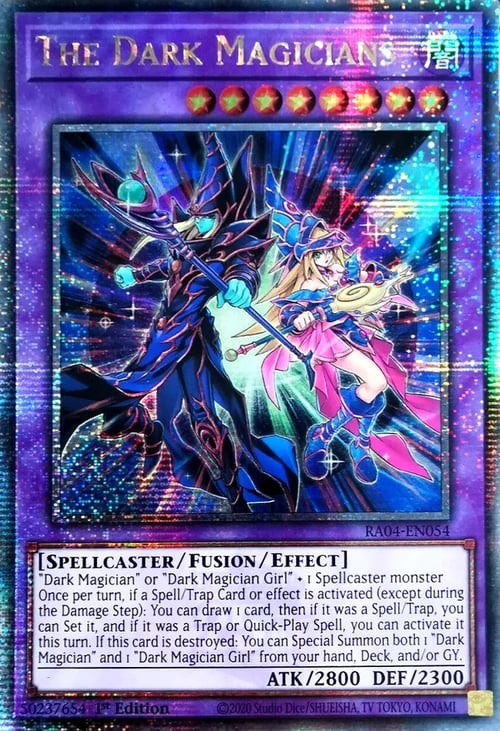The Dark Magicians Card Front