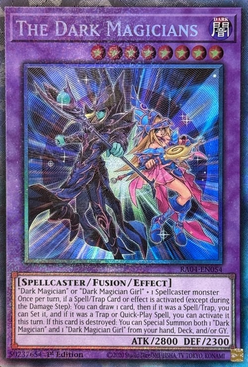 The Dark Magicians Card Front