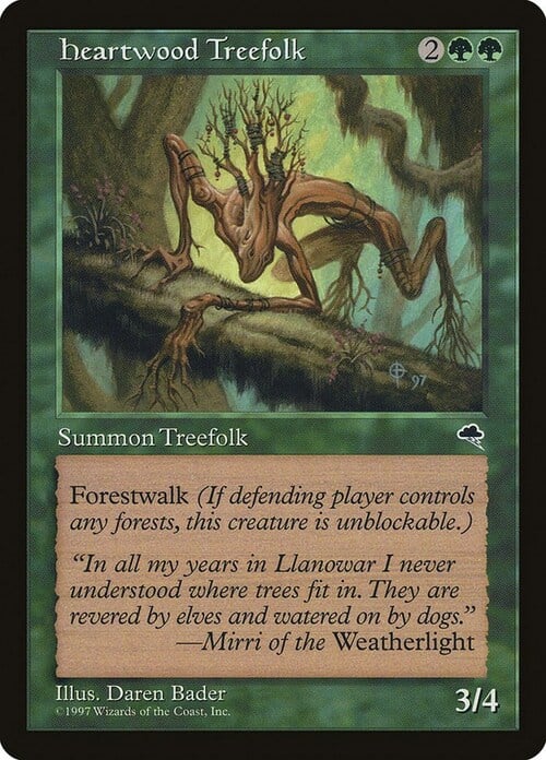 Heartwood Treefolk Card Front