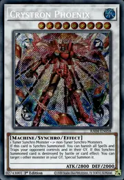 Crystron Phoenix · Secret Rare 058sec