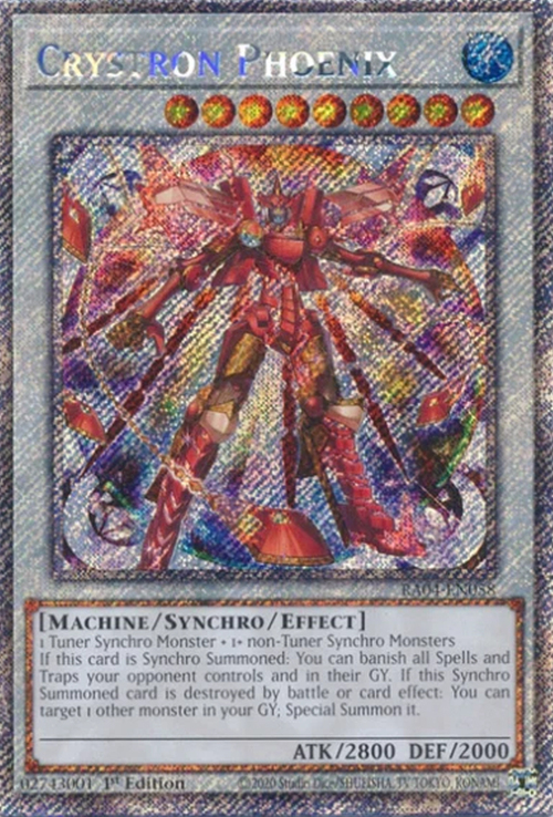 Crystron Phoenix Card Front