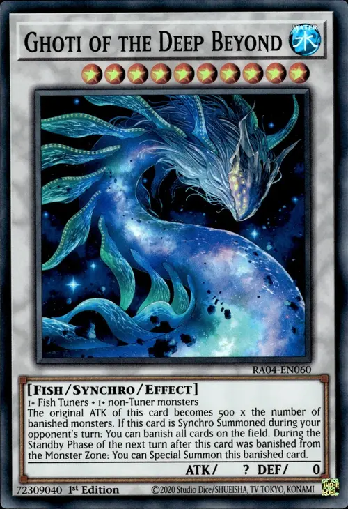 Ghoti delle Profondità dell'Oltre Card Front