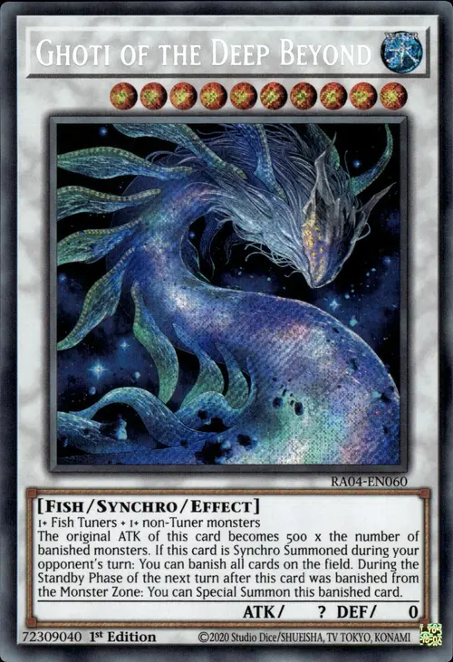 Ghoti delle Profondità dell'Oltre Card Front