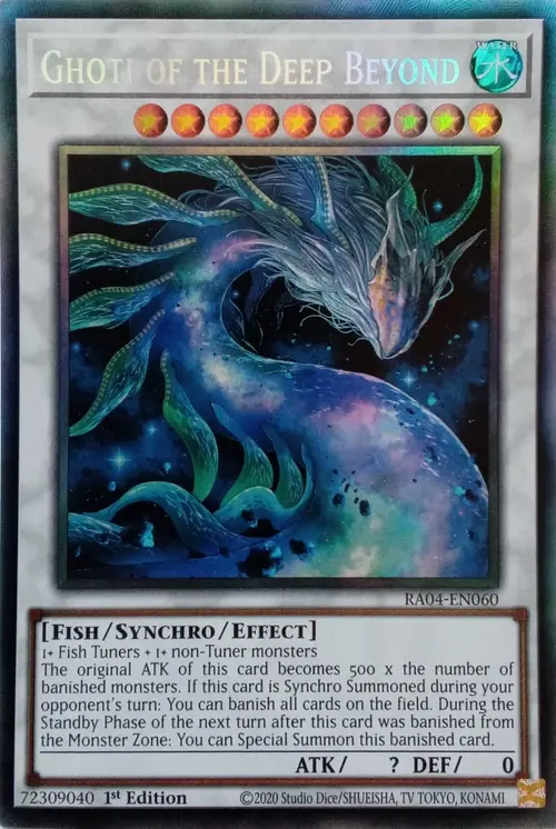 Ghoti delle Profondità dell'Oltre Card Front