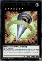 Number 11: Big Eye · Ultra Rare 062u
