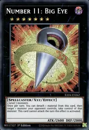 Number 11: Big Eye · Secret Rare 062sec