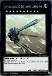 Superdreadnought Rail Cannon Gustav Max · Super Rare 063