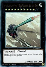 Superdreadnought Rail Cannon Gustav Max · Ultra Rare 063u