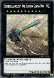 Superdreadnought Rail Cannon Gustav Max · Secret Rare 063sec
