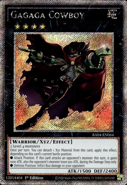 Gagaga Cowboy Card Front