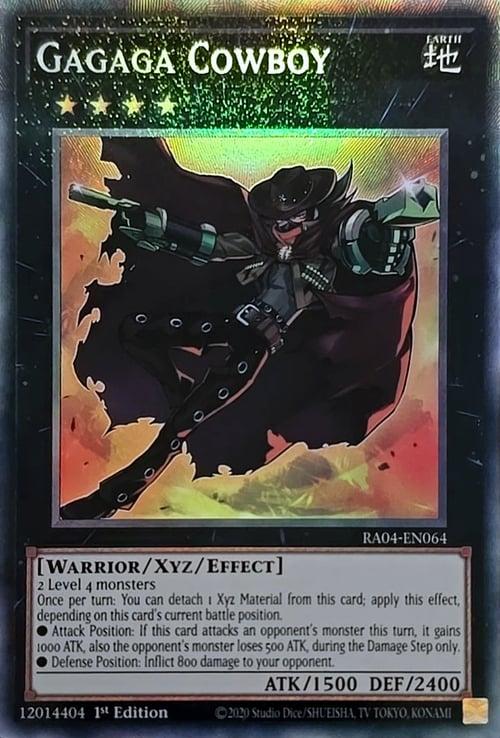 Gagaga Cowboy Card Front
