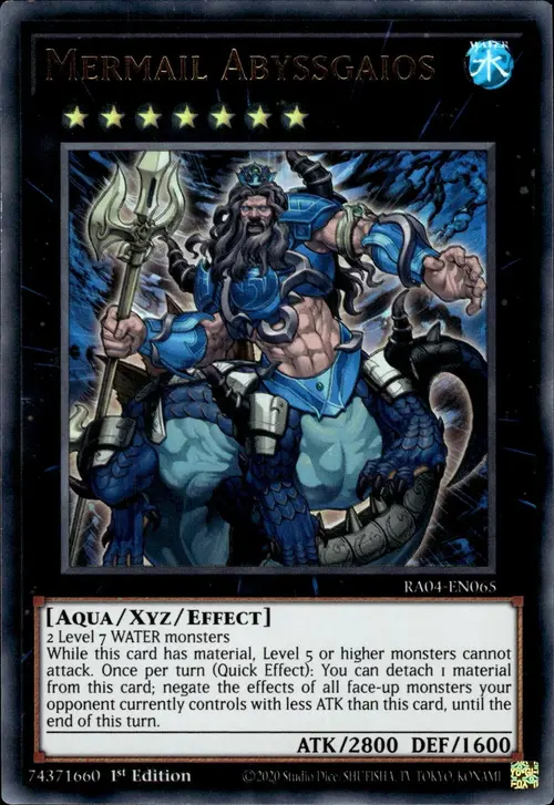 Mermail Abyssgaios Card Front