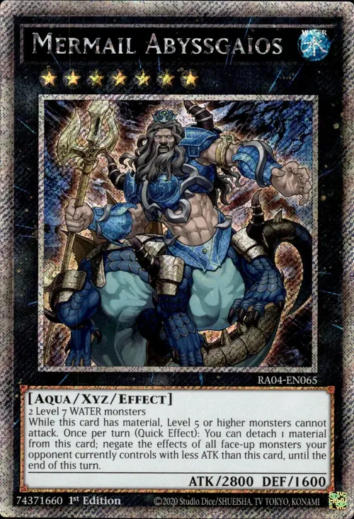 Mermail Abyssgaios Card Front