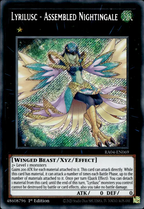 Lirilusc - Usignolo Assemblato Card Front