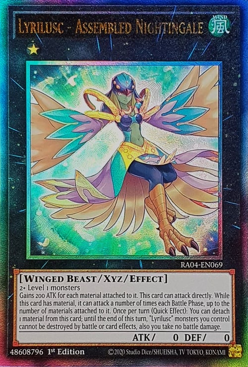 Lyrilusc - Assembled Nightingale Card Front