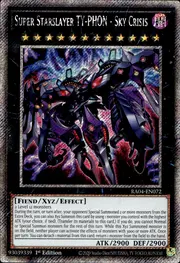 Super Starslayer TY-PHON - Sky Crisis · Platinum Secret Rare 072psec