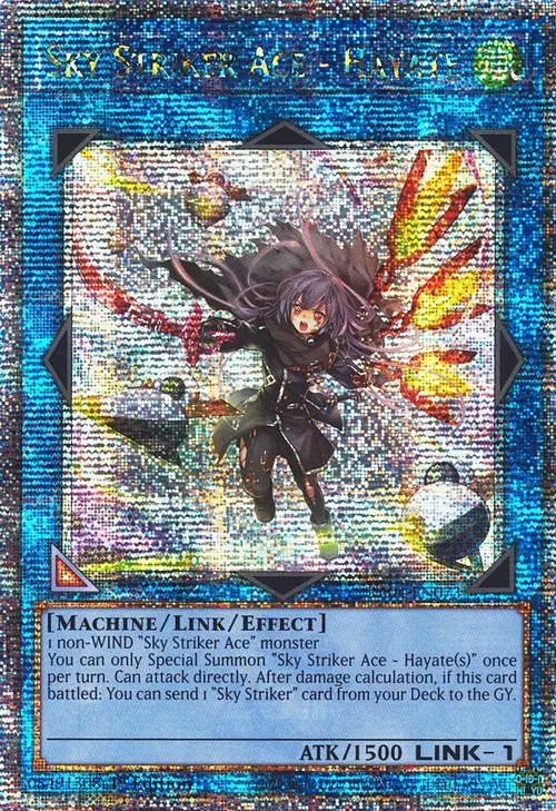Sky Striker Ace - Hayate Card Front