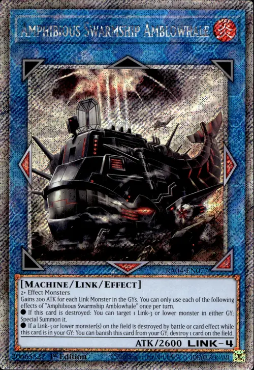 Amphibious Swarmship Amblowhale Card Front