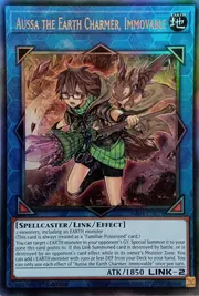 Aussa the Earth Charmer, Immovable · Ultimate Rare 078ul