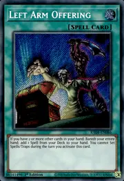 Left Arm Offering · Secret Rare 086sec