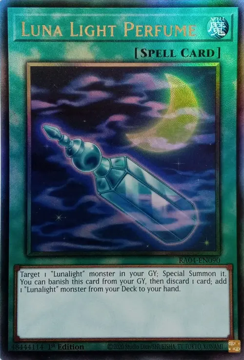 Luna Light Perfume Card Front