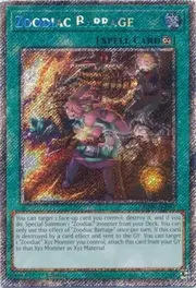 Zoodiac Barrage · Platinum Secret Rare 091psec