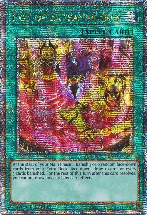 Pot of Extravagance Card Front