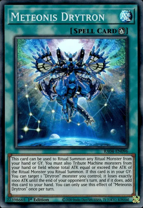 Meteonis Drytron Card Front