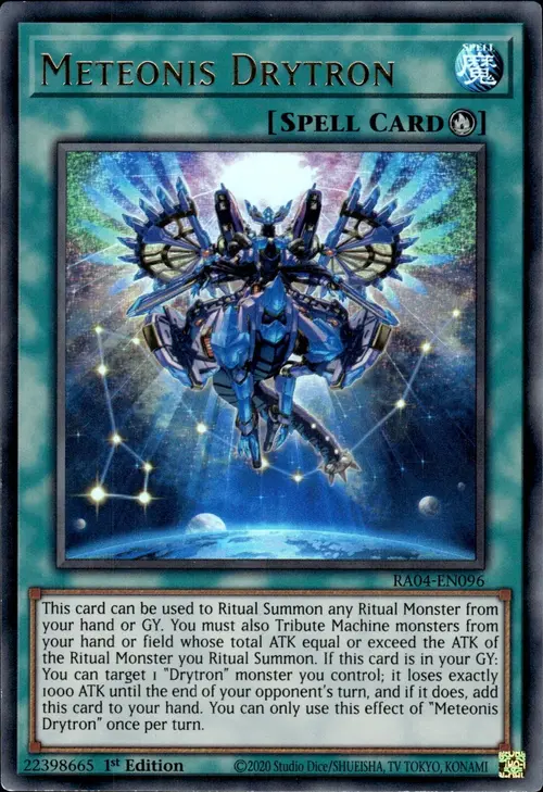 Meteonis Drytron Card Front