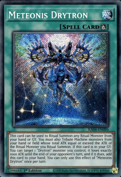 Meteonis Drytron Card Front