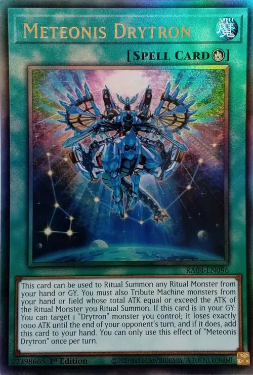 Meteonis Drytron Card Front