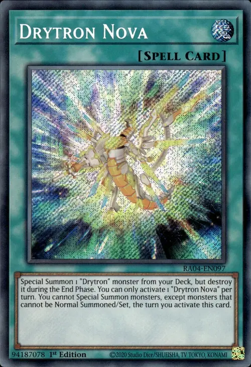 Drytron Nova Card Front