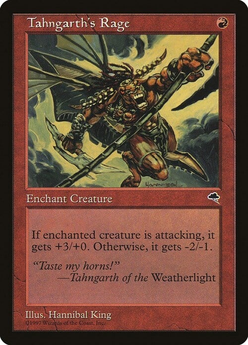 Tahngarth's Rage Card Front