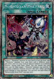 Mementotlan Bone Party · Platinum Secret Rare 099psec