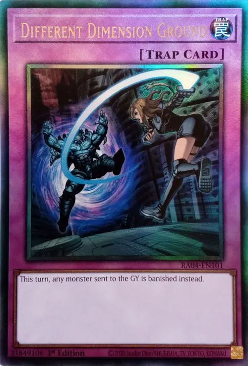 Different Dimension Ground Card Front