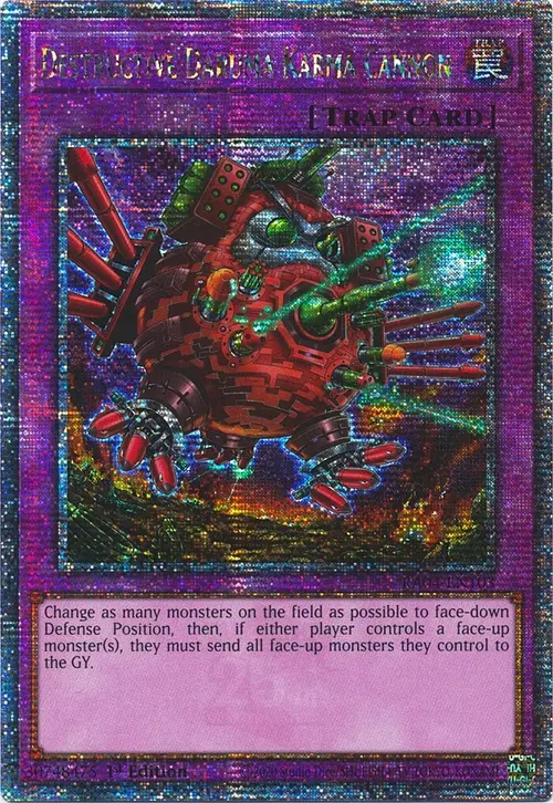 Destructive Daruma Karma Cannon Card Front