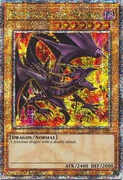 Dragón Negro de Ojos Rojos
